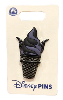 Disney Parks Ice Cream Cone Maleficent Villains Pin New With Tag