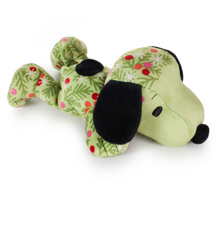 Hallmark Christmas Peanuts Evergreen Floppy Snoopy Plush New With Tag