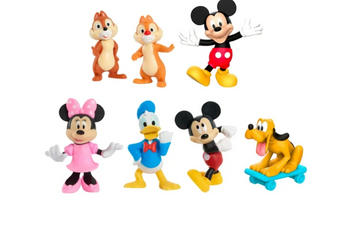 Disney Junior Mickey and Friends 7pcs Collectible Figure Toy Set New with Box