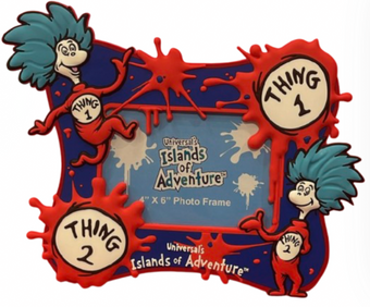 Universal Studios Islands of Adventure Dr Seuss Thing 1 & 2 Frame New With Tag