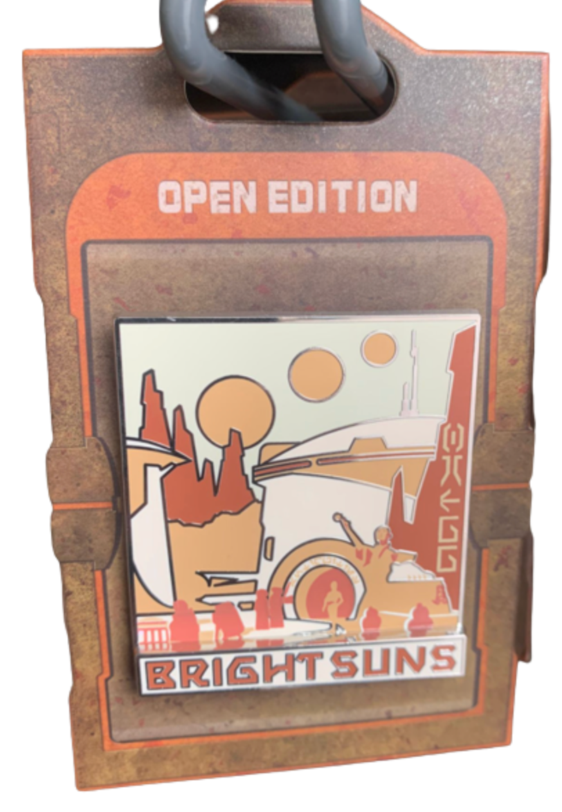 Disney Parks Star Wars Galaxy Edge Bright Suns Open Edition Pin New With Card