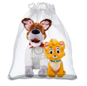 Disney Disney100 Decades 1980s Collection Oliver and Dodger Plush Set New