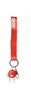 M&M's World Red Keychain with Fabric Loop New with Tag