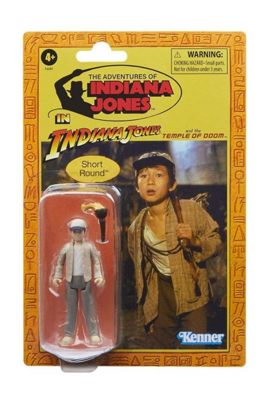 Hasbro Indiana Jones Retro Collection Short Round Action Figure New With Box