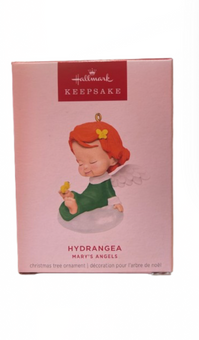 Hallmark 2025 Keepsake Mary's Angels Hydrangea Christmas Ornament New with Box