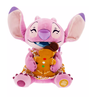 Disney Parks Angel Stitch Attacks Snacks Plush Gingerbread November New With Tag