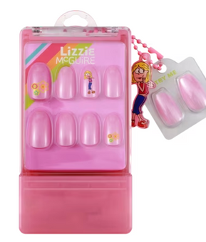 Disney Profusion LIZZIE McGUIRE Press on Nails 28ct Drama Queen Mediun Almond