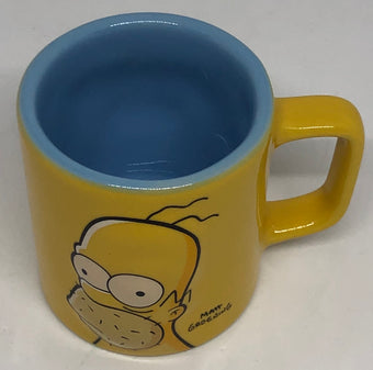 Universal Studios Shot Glass Mug The Simpsons Homer Hot So Hot Shot New