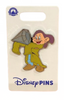 Disney Parks Snow White Seven Dwarfs Dopey with Diamond Pin New with Card