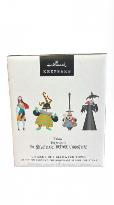 Hallmark Keepsake 2025 Citizens of Halloween Town Christmas Ornaments Set New