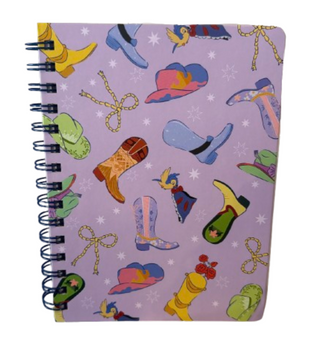 Disney Parks Western Accessories Spiral Notebook Journal New With Card