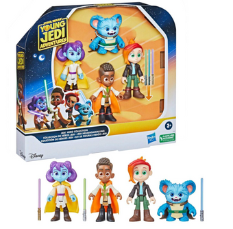 Disney Star Wars Young Jedi Adventures Jedi Hero Collection - 4pk New With Box