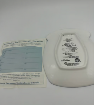 Disney Bradford Exchange Winnie The Whole Year Through May Plate New COA