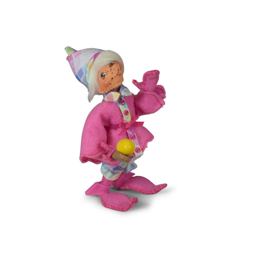 Annalee Dolls 2023 Spring 5in Easter Egg Race Elf Plush New with Tag