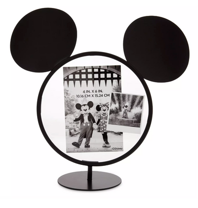 Disney Parks Home Collection Metal Black Matte Icon Photo Frame New with Tag