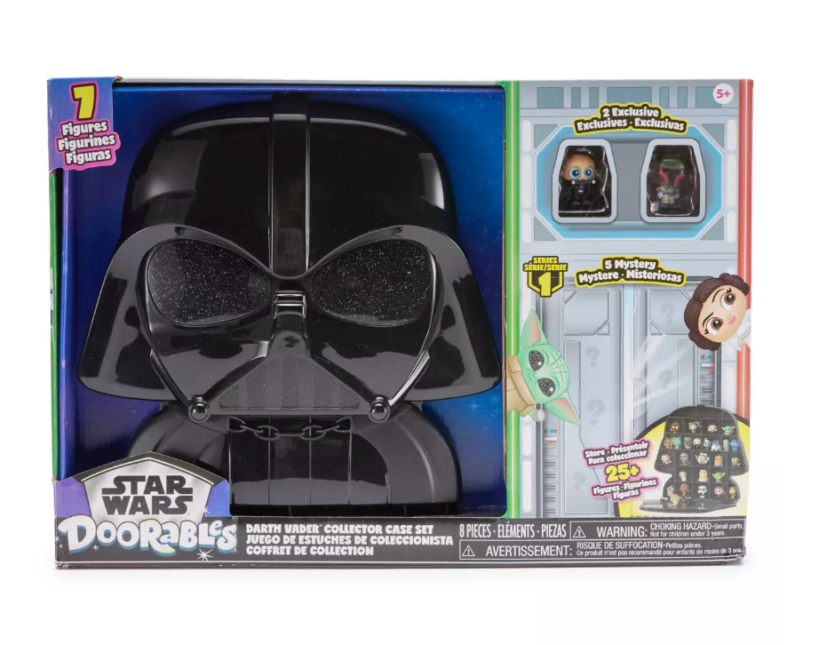 Disney Darth Vader Doorables Collector Case Set Star Wars New