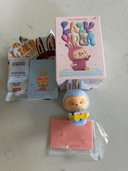 Pop Mart Labubu The Monsters Lazy Yoga Stretch Out Figure USA SELLER New w Box