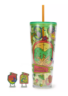 Disney Parks WDW Animal Kingdom Starbucks Tumbler Mystery Pin Blind New With Tag