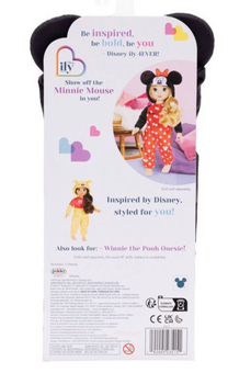 Disney ILY 4ever One Piece Pajama Set Hoodie 18" Doll Minnie Mouse New W Box