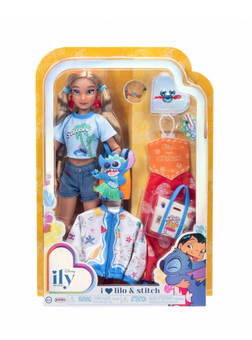 Disney Ily Stitch Inspired 11.5 Inch Deluxe Fashion Doll Toy New W Box