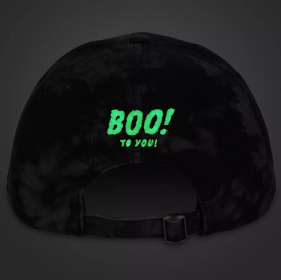 Disney Parks Mickey Jack-o'-Lantern Glow-in-the-Dark Baseball Cap for Adults New