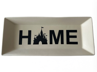 Disney Parks Homestead Home Kitchen Ceramic Tray New
