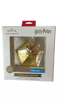 Hallmark Harry Potter Chocolate Frog Metal Christmas Tree Ornament New With Box