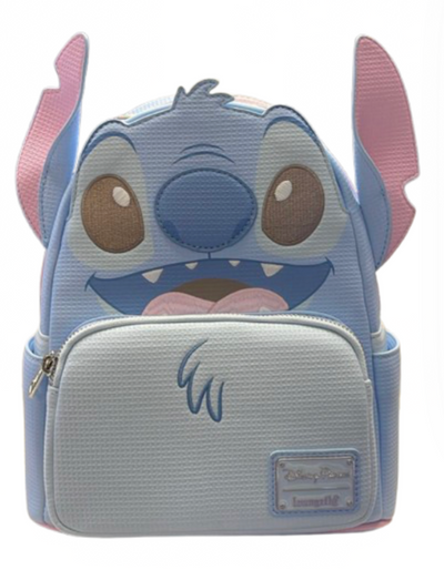 Disney Parks Lilo & Stitch Loungefly Mini Waffle Patterns Backpack New With Tag
