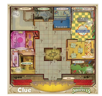 Disney Parks Clue The Muppets Classic Board Game Kermit Fozzie Miss Piggy New