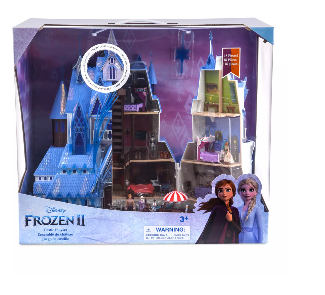 Disney Frozen Castle LED付き　★アナ雪★ Disney Frozen 2 Castle Colorful Light Show and Sounds Playset Toy