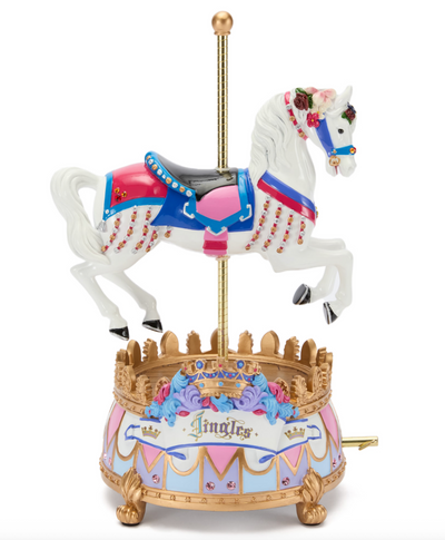 Disney Parks King Arthur Carousel Jingles Musical Figurine Figure Statue New