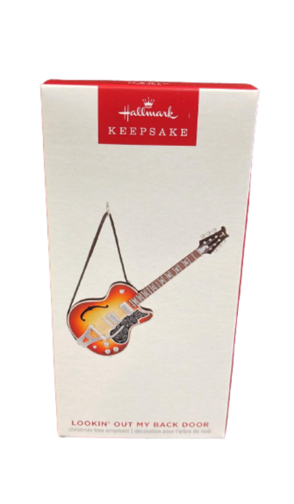 Hallmark 2023 Keepsake Lookin' Out My Back Door Guitar Christmas Ornament New