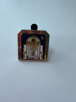 Disney Parks 2024 Mickey Hidden Star Wars Droids R2-C4 Pin New