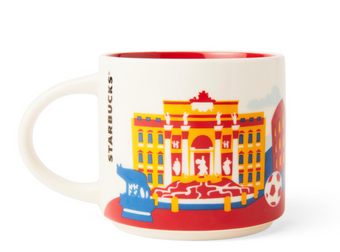 Starbucks You Are Here Collection Roma Italy Ceramic Coffee Mug New With Box