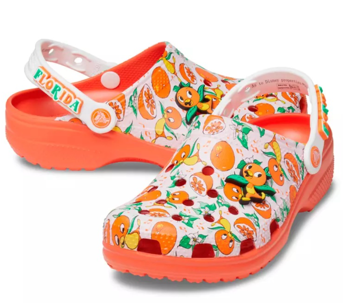 Disney Parks Orange Bird Clogs for Adults by Crocs M6/W8 New With Tag