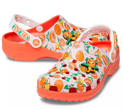 Disney Parks Orange Bird Clogs for Adults by Crocs M6/W8 New With Tag