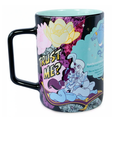 Disney Aladdin Jasmine Trust Me? Color Changing Coffee Mug New