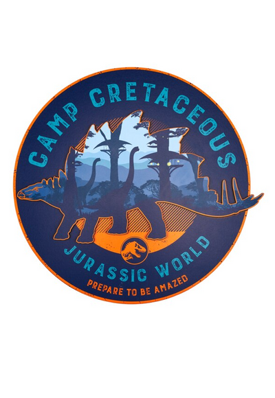 Universal Studios Jurassic World Camp Cretaceous Prepare To Be Amazed Wall Decor