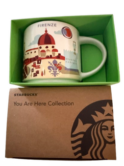 Starbucks You Are Here Collection Firenze Italy Ceramic Coffee Mug New with Box