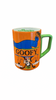 Disney Parks Walt Disney World Goofy Orange Ceramic Coffee Mug New