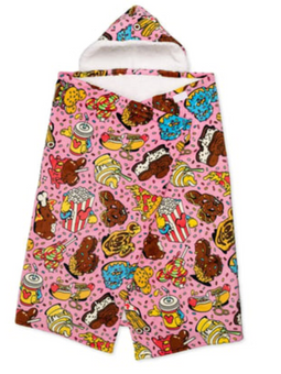 Disney Parks EATS Wearable Throw Plaid Blanket New With Tag