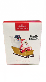 Hallmark 2024 Keepsake Frosty the Snowman Frosty Santa Christmas Ornament New