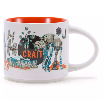 Disney Parks Starbucks Discovery Series Star Wars Crait Mug New With Box