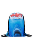 Universal Studios Jaws Drawstring Backpack New With Tag