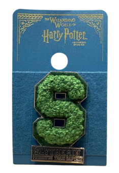 Universal Studios Harry Potter Slytherin Quidditch Team Captain Pin New W Tag