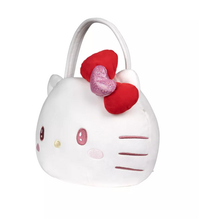 Hello Kitty Valentine's Day Pail Plush New with Tag