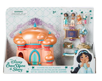 Disney Parks Once Upon a Story Jasmine Palace Micro Play Set Aladdin New W Tag