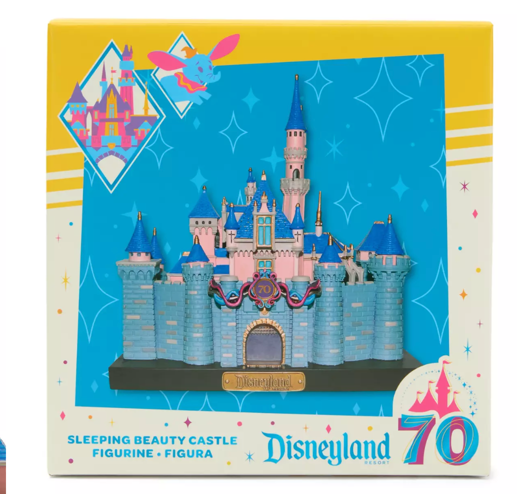 Disney Disneyland 70th Sleeping Beauty Castle Figure Figurine Staute New Box