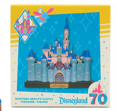 Disney Disneyland 70th Sleeping Beauty Castle Figure Figurine Staute New Box