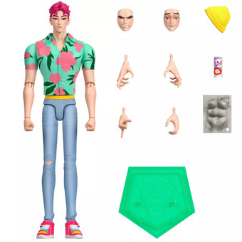 KPop Demon Hunters Saja Boys Abby 6.8" Action Figure & Accessories New With Box
